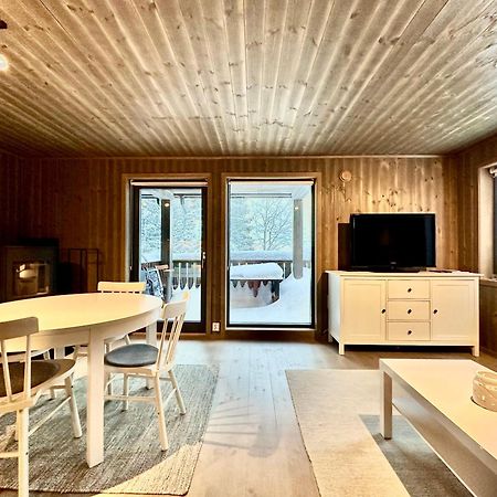 Modern Ski-In Out Apartment At Sjusjoen Exteriér fotografie