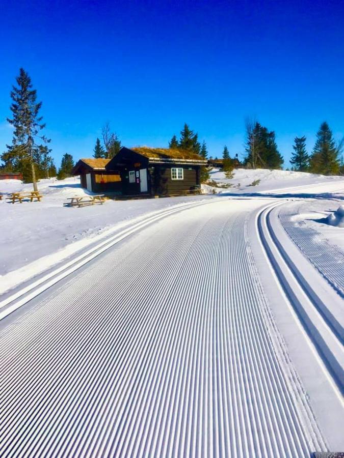 Modern Ski-In Out Apartment At Sjusjoen Exteriér fotografie