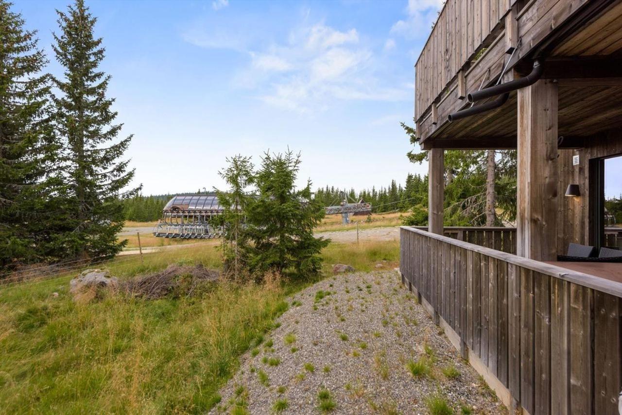 Modern Ski-In Out Apartment At Sjusjoen Exteriér fotografie