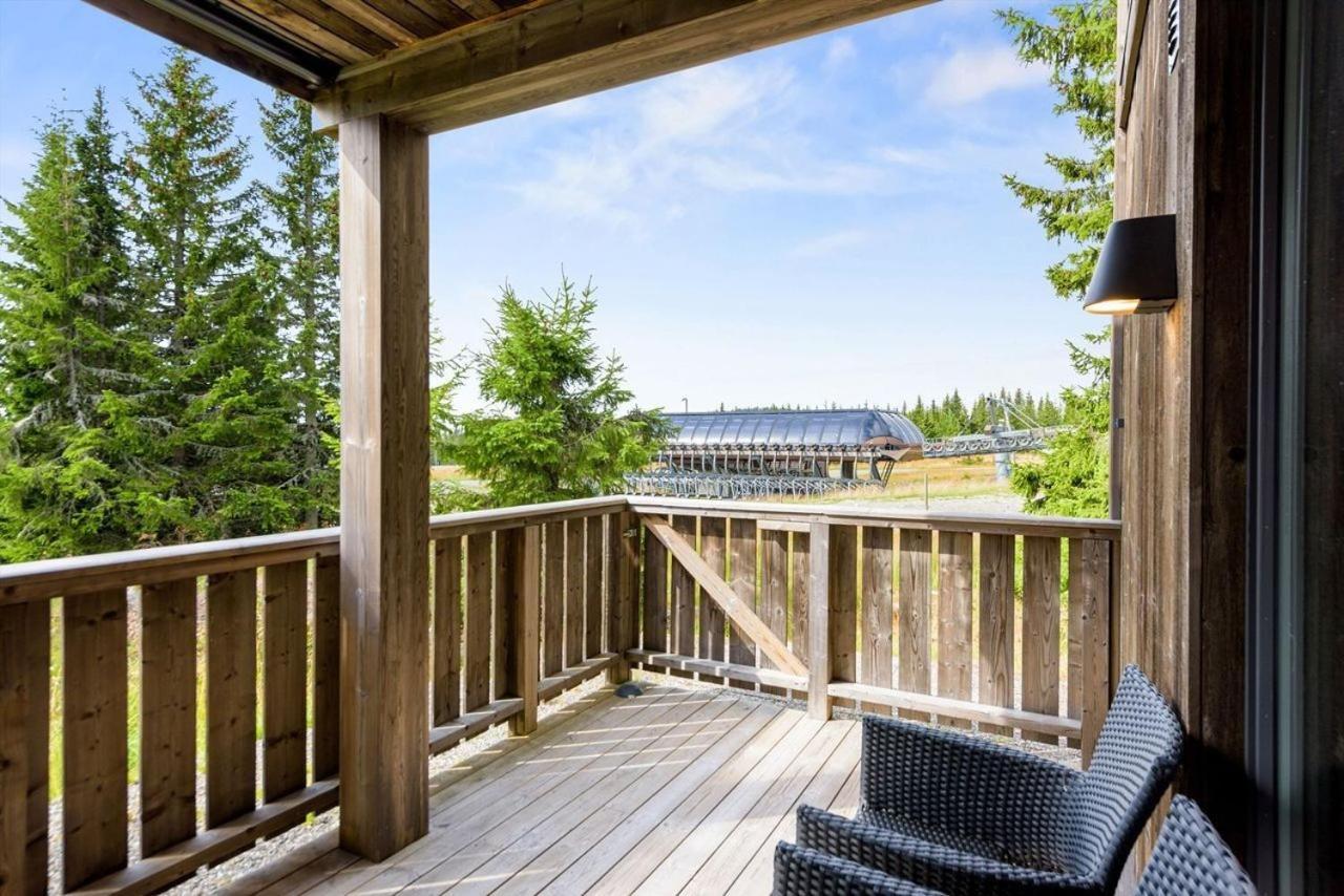 Modern Ski-In Out Apartment At Sjusjoen Exteriér fotografie