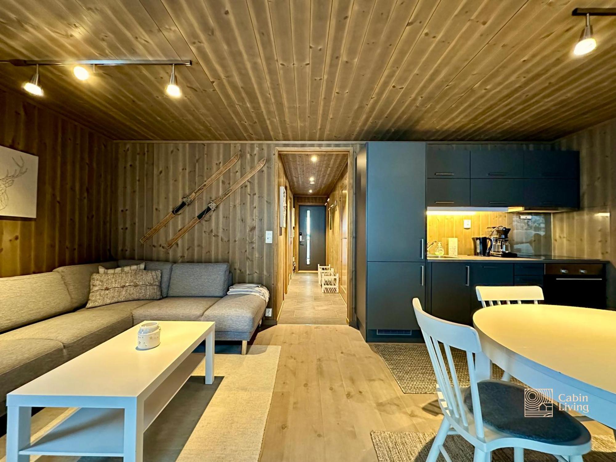 Modern Ski-In Out Apartment At Sjusjoen Exteriér fotografie