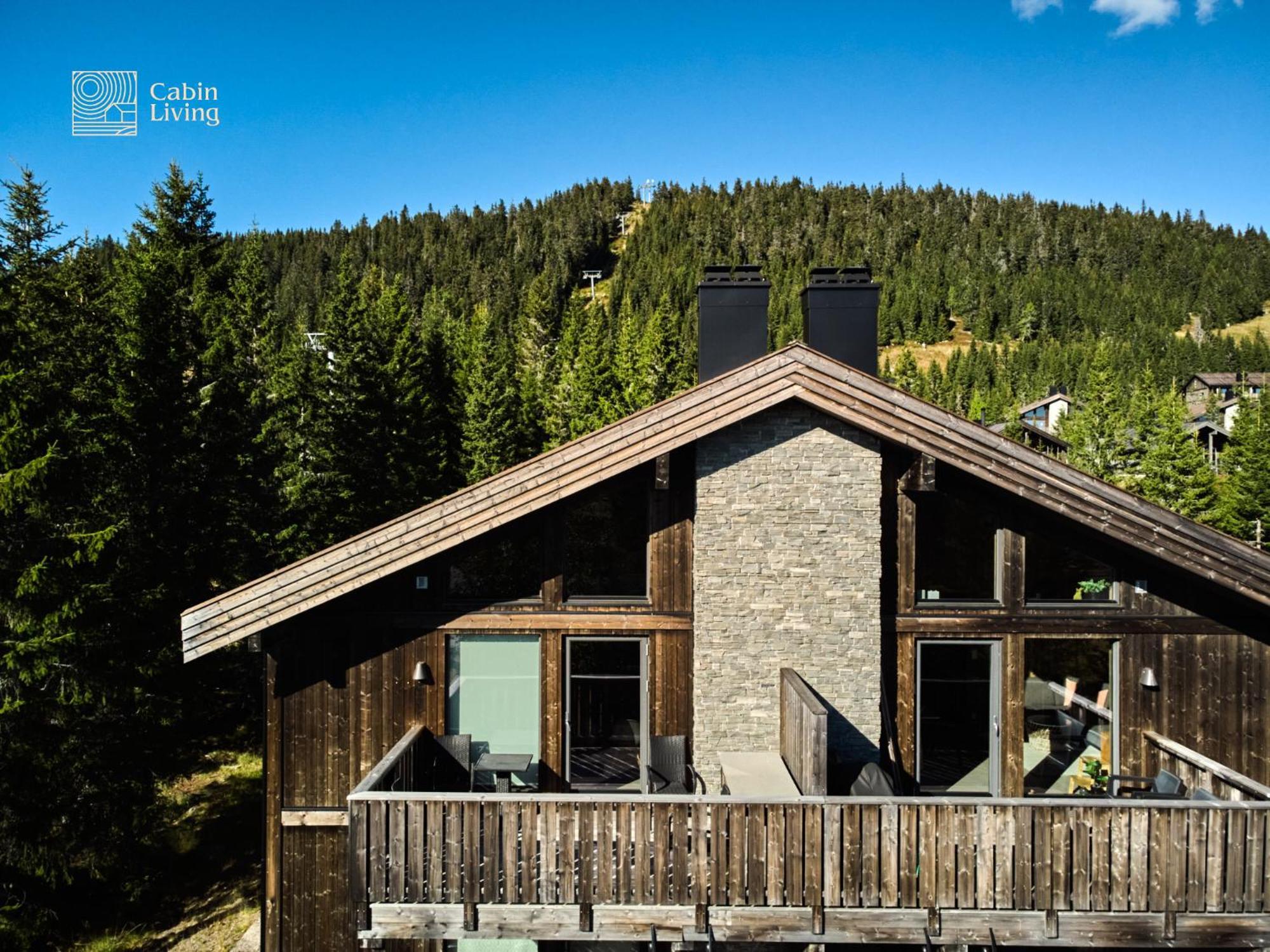 Modern Ski-In Out Apartment At Sjusjoen Exteriér fotografie